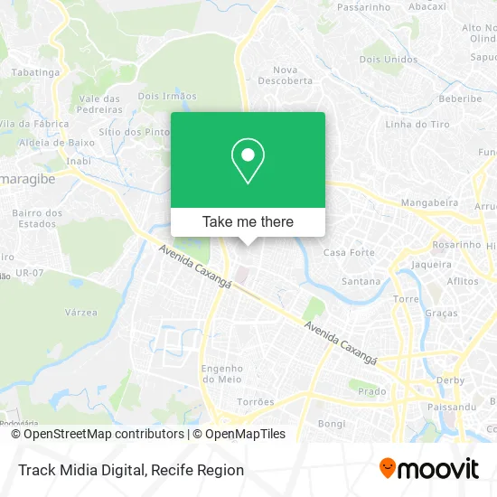 Track Midia Digital map