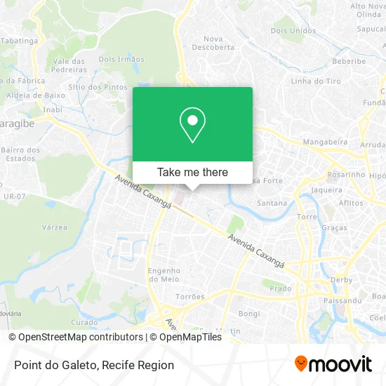 Point do Galeto map