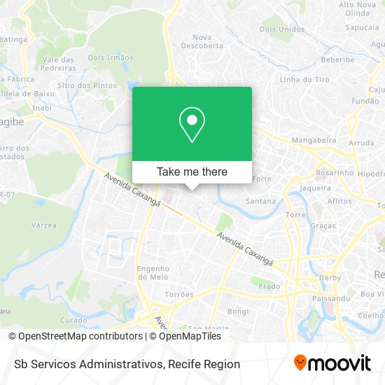 Sb Servicos Administrativos map