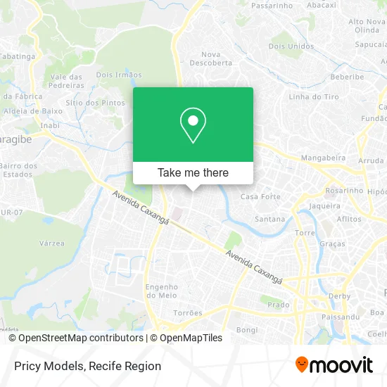 Pricy Models map