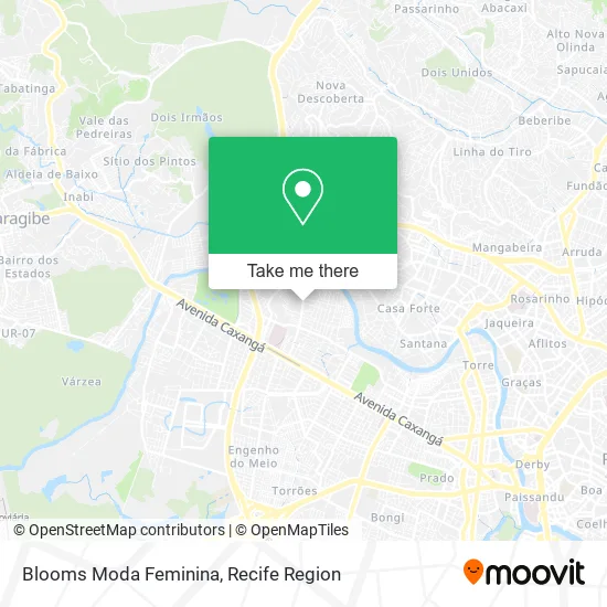 Blooms Moda Feminina map