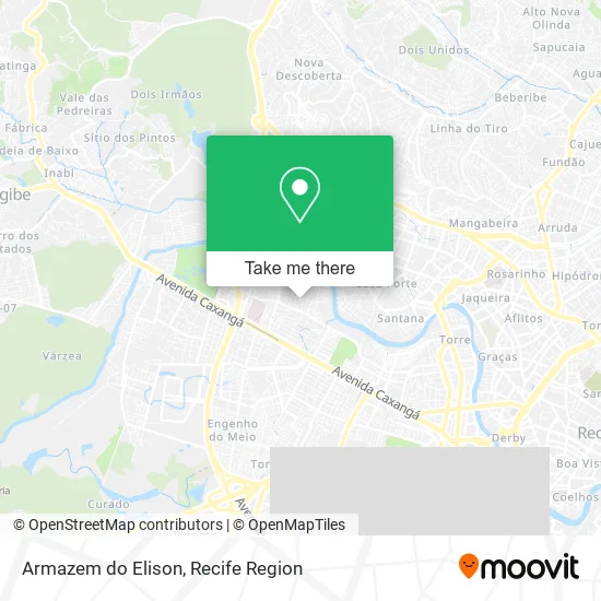 Armazem do Elison map