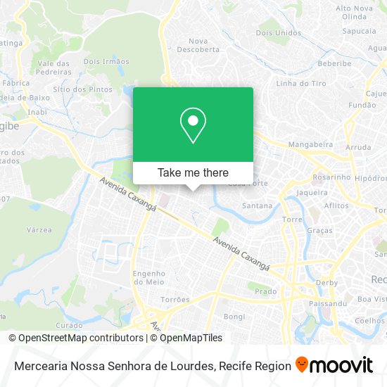 Mercearia Nossa Senhora de Lourdes map