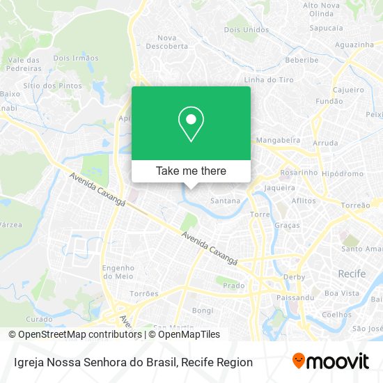 Igreja Nossa Senhora do Brasil map