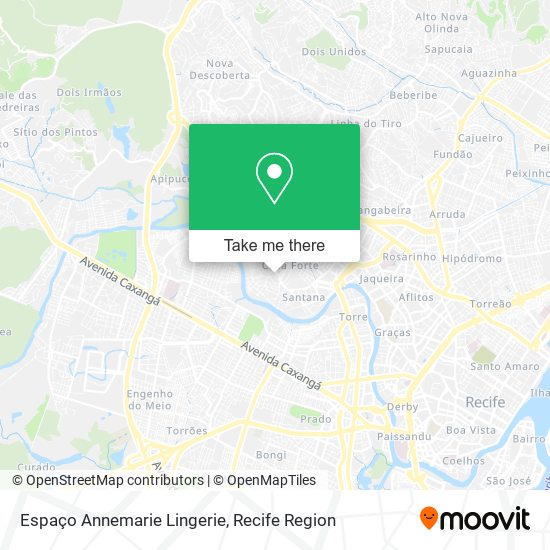 Espaço Annemarie Lingerie map