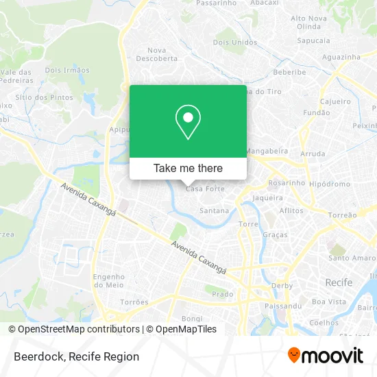 Beerdock map