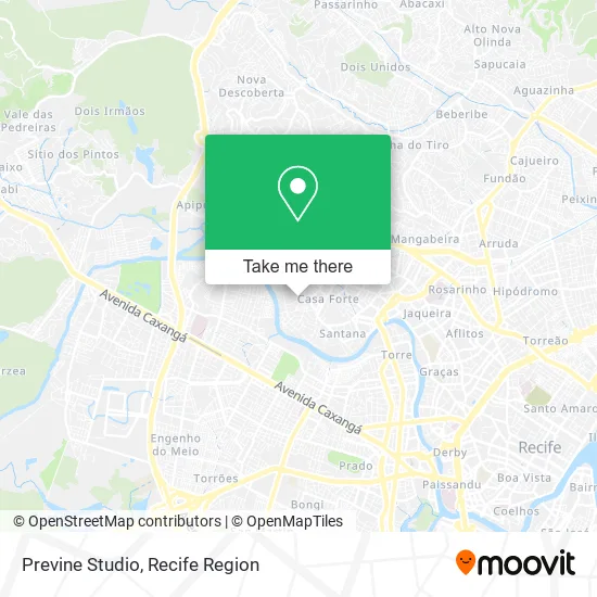 Previne Studio map