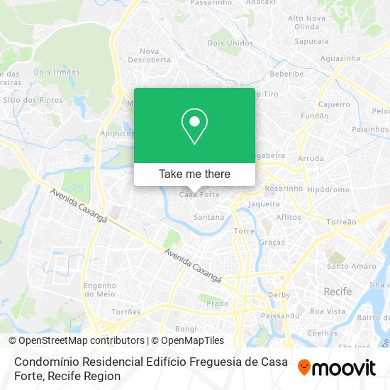 Condomínio Residencial Edifício Freguesia de Casa Forte map