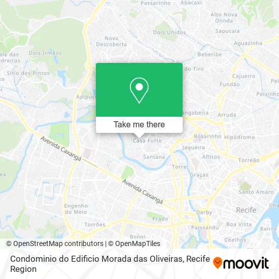 Condominio do Edificio Morada das Oliveiras map