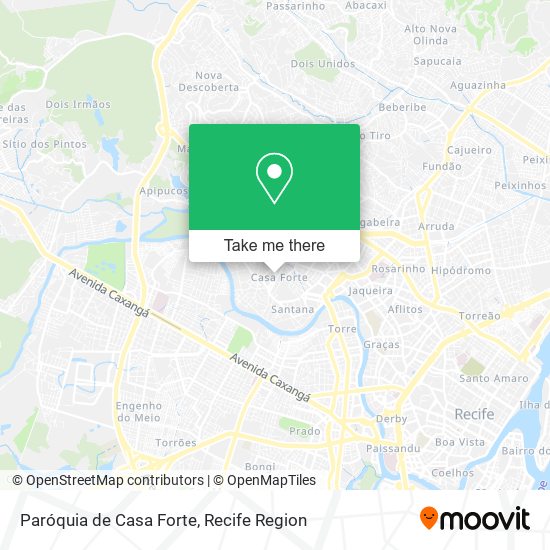 Paróquia de Casa Forte map