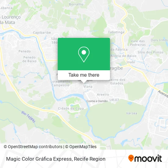 Magic Color Gráfica Express map