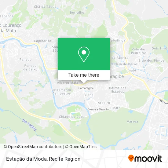Estação da Moda map