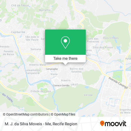 M. J. da Silva Moveis - Me map