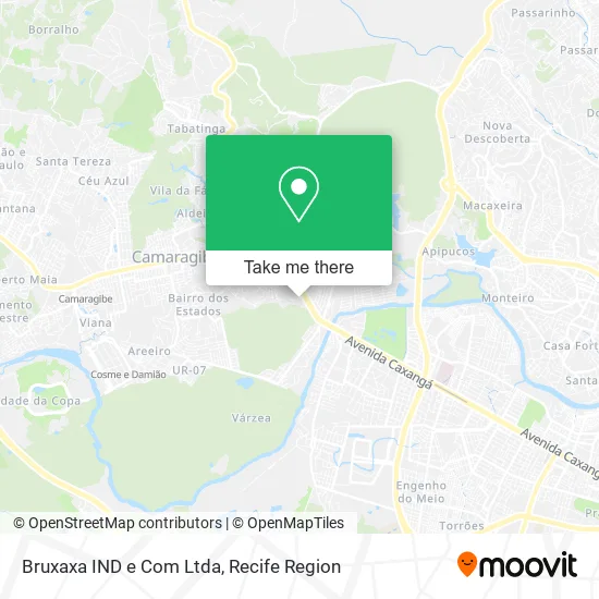 Bruxaxa IND e Com Ltda map