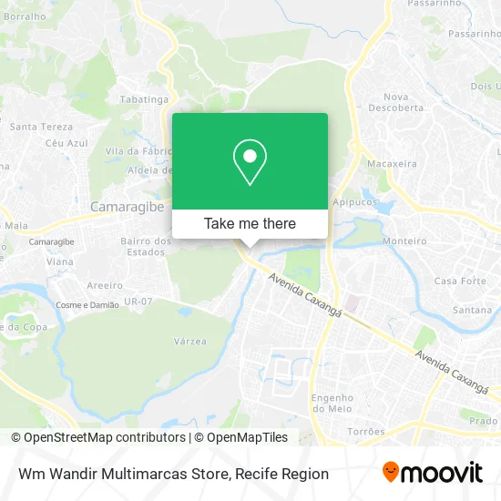 Wm Wandir Multimarcas Store map