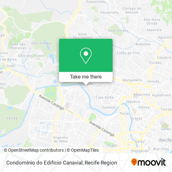 Condomínio do Edifício Canavial map