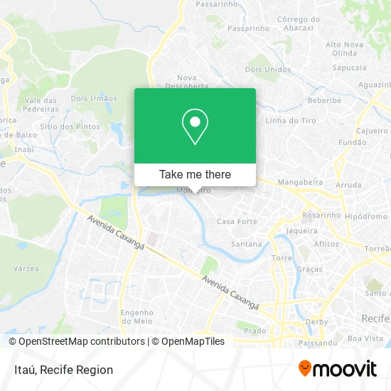 Itaú map