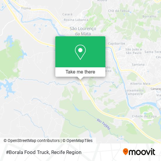 #Borala Food Truck map