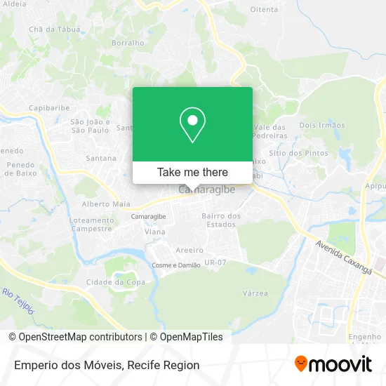 Emperio dos Móveis map