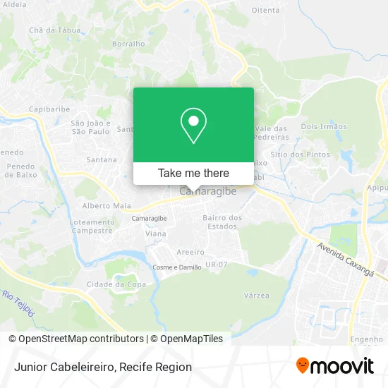 Junior Cabeleireiro map
