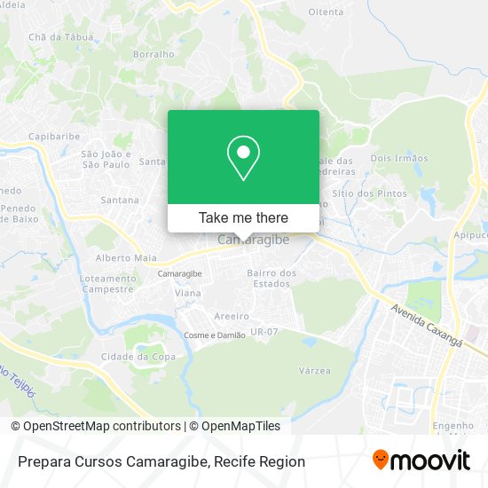 Prepara Cursos Camaragibe map