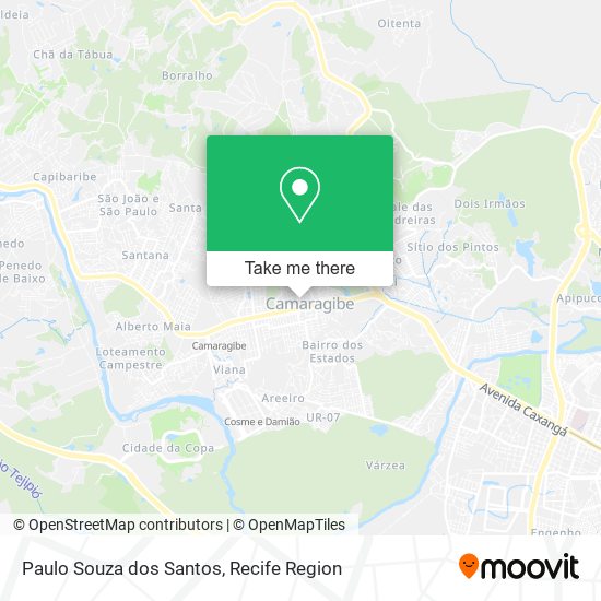 Paulo Souza dos Santos map