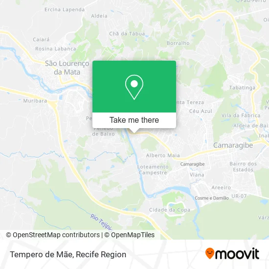 Tempero de Mãe map