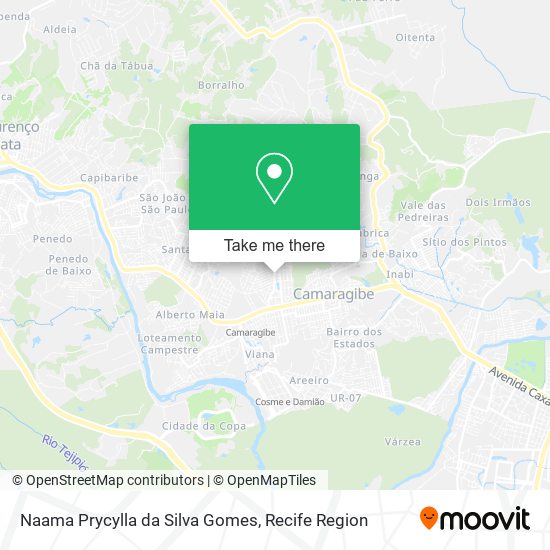 Naama Prycylla da Silva Gomes map