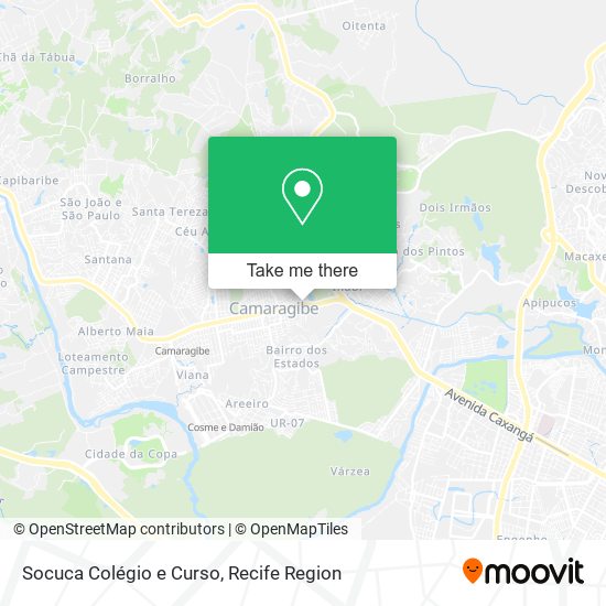Socuca Colégio e Curso map