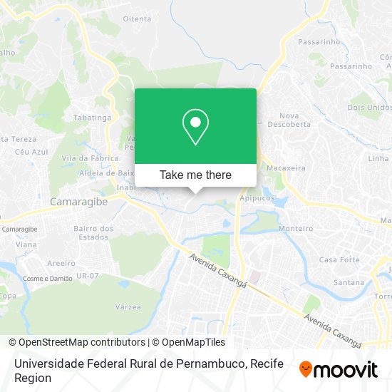 Universidade Federal Rural de Pernambuco map