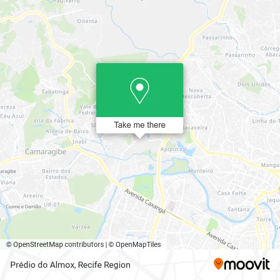 Prédio do Almox map