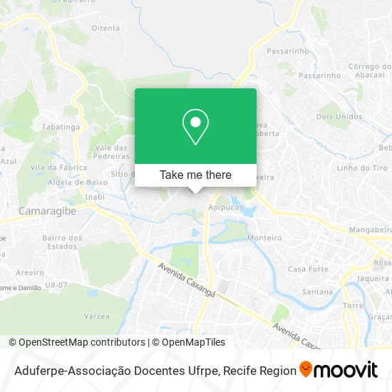 Aduferpe-Associação Docentes Ufrpe map