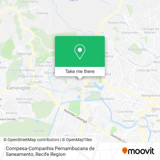 Compesa-Companhia Pernambucana de Saneamento map