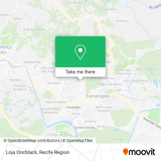 Loja Oncblack map