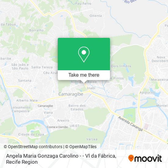 Angela Maria Gonzaga Carolino - - Vl da Fábrica map