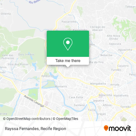 Rayssa Fernandes map