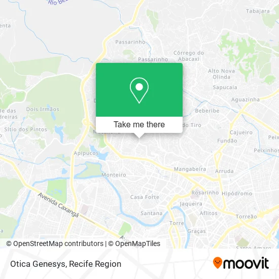 Otica Genesys map