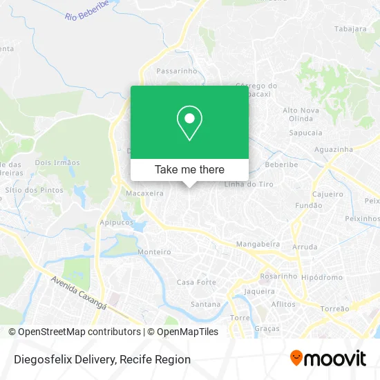 Diegosfelix Delivery map