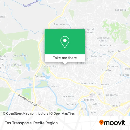 Tns Transporte map