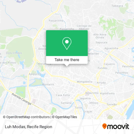 Luh Modas map