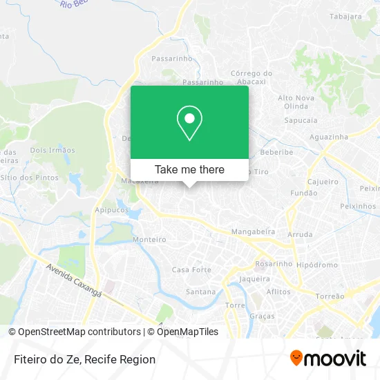 Fiteiro do Ze map