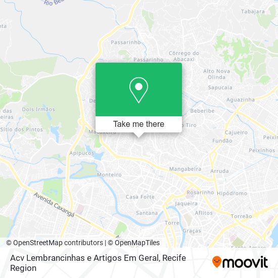 Acv Lembrancinhas e Artigos Em Geral map