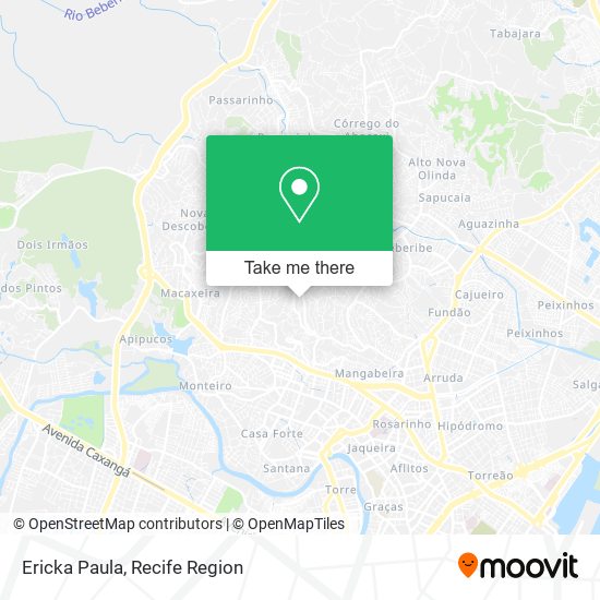 Ericka Paula map