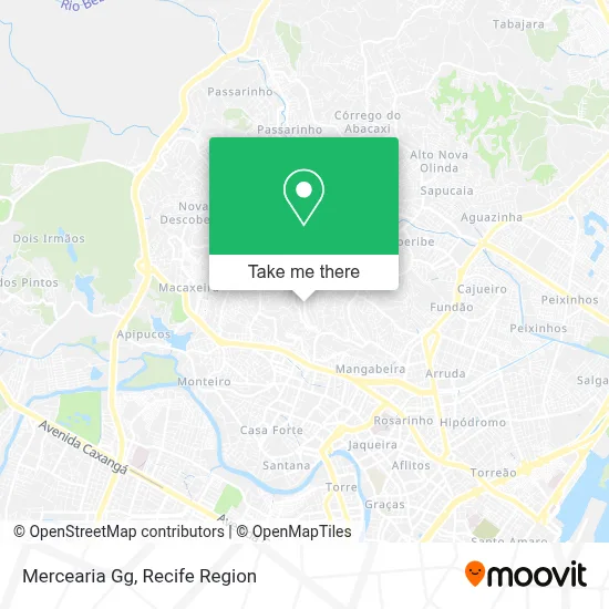 Mercearia Gg map