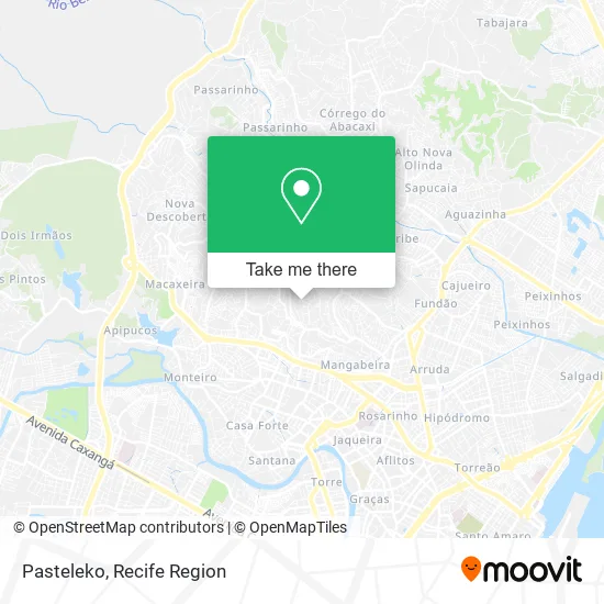 Pasteleko map