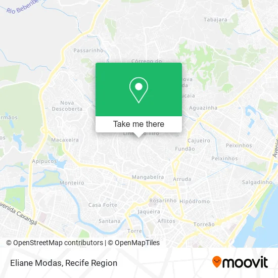 Eliane Modas map