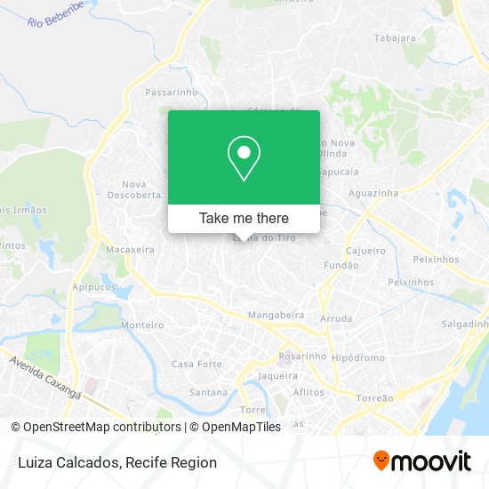 Mapa Luiza Calcados