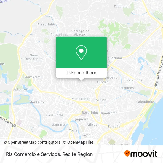 Rls Comercio e Servicos map