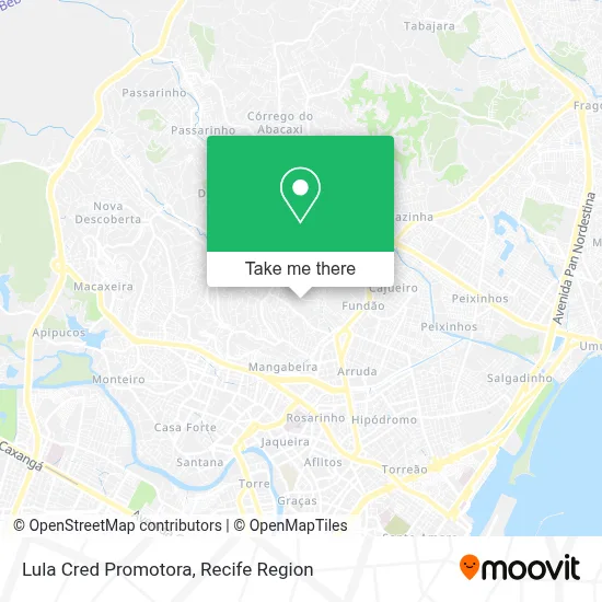 Lula Cred Promotora map