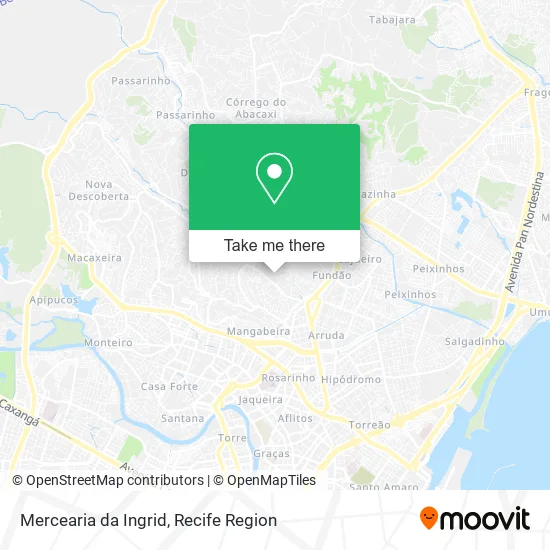 Mercearia da Ingrid map
